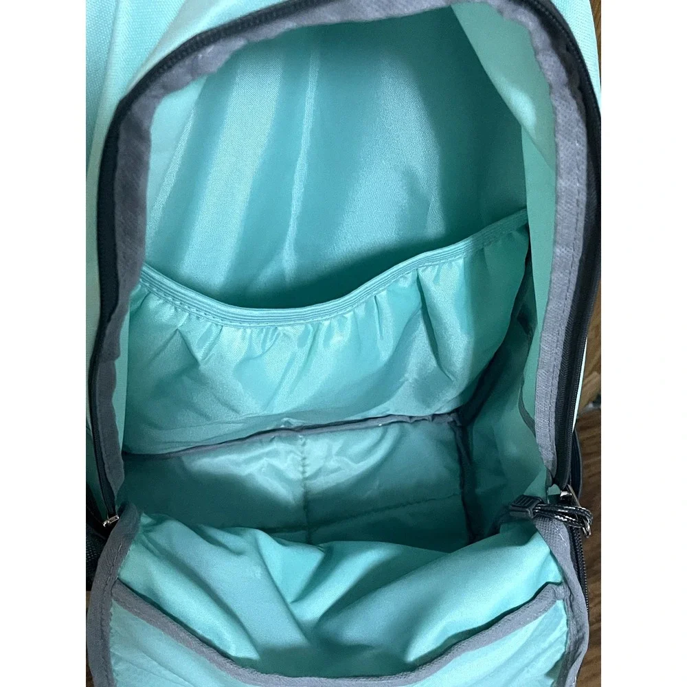 Eastsport Mint Green Commuter‎ Tech Backpack/Bookbag